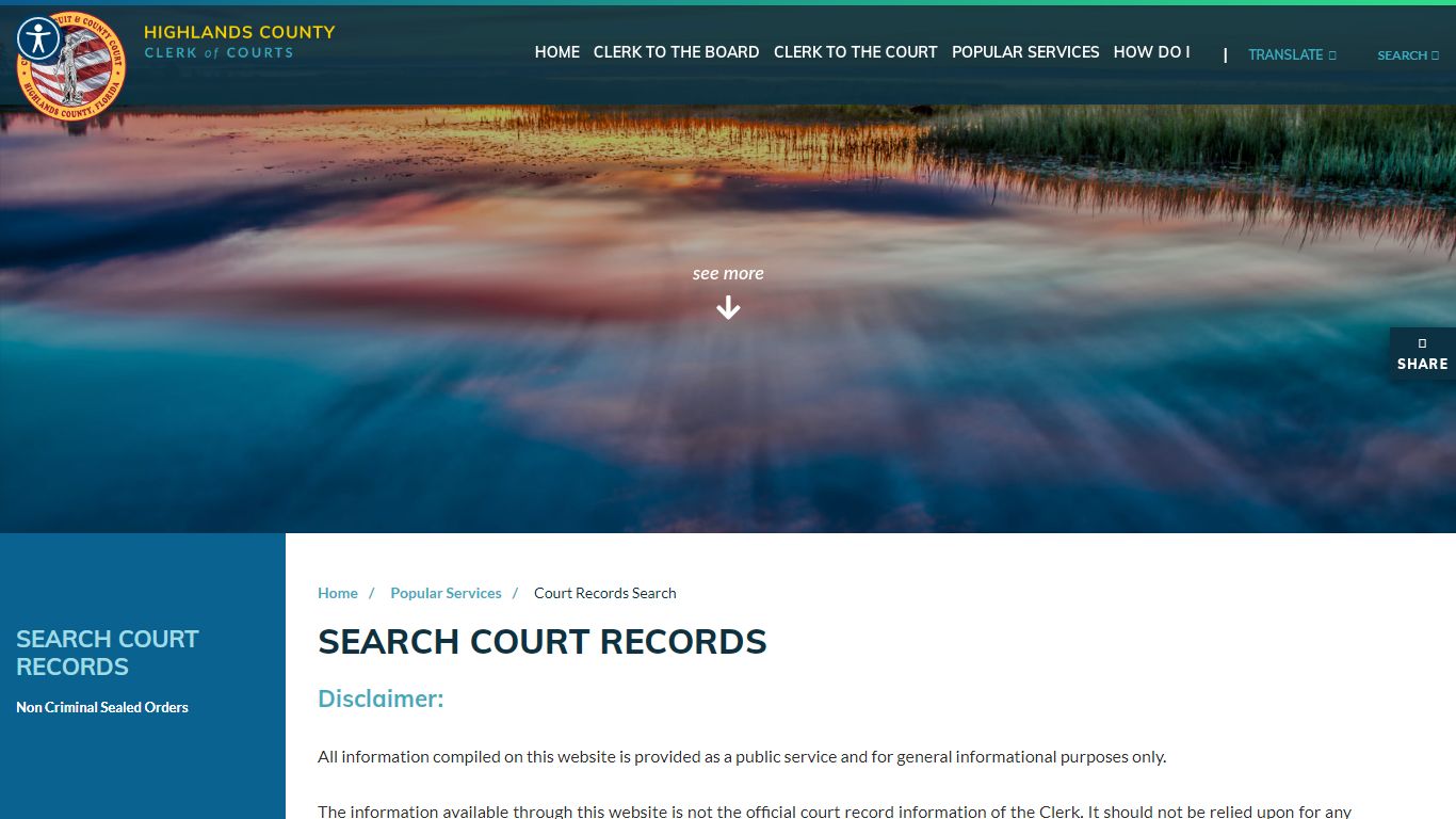 Court Records Search